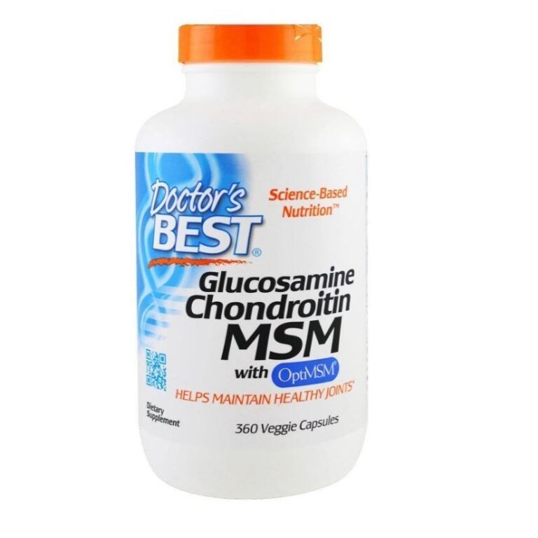 Glucosamine Chondroitin MSM with OptiMSM - 360 caps