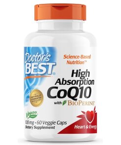High Absorption CoQ10 with BioPerine