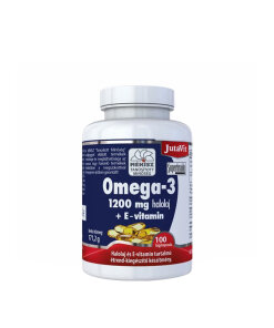 JutaVit Omega-3 Fish Oil 1200 mg (100 Softgels)