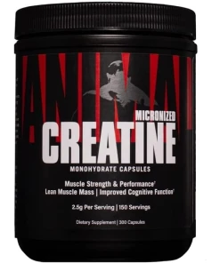 Micronized Creatine Monohydrate Capsules - 300 caps