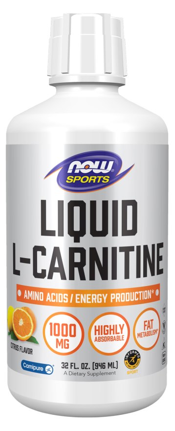 NOW L-Carnitine Liquid 1000 mg (946 ml