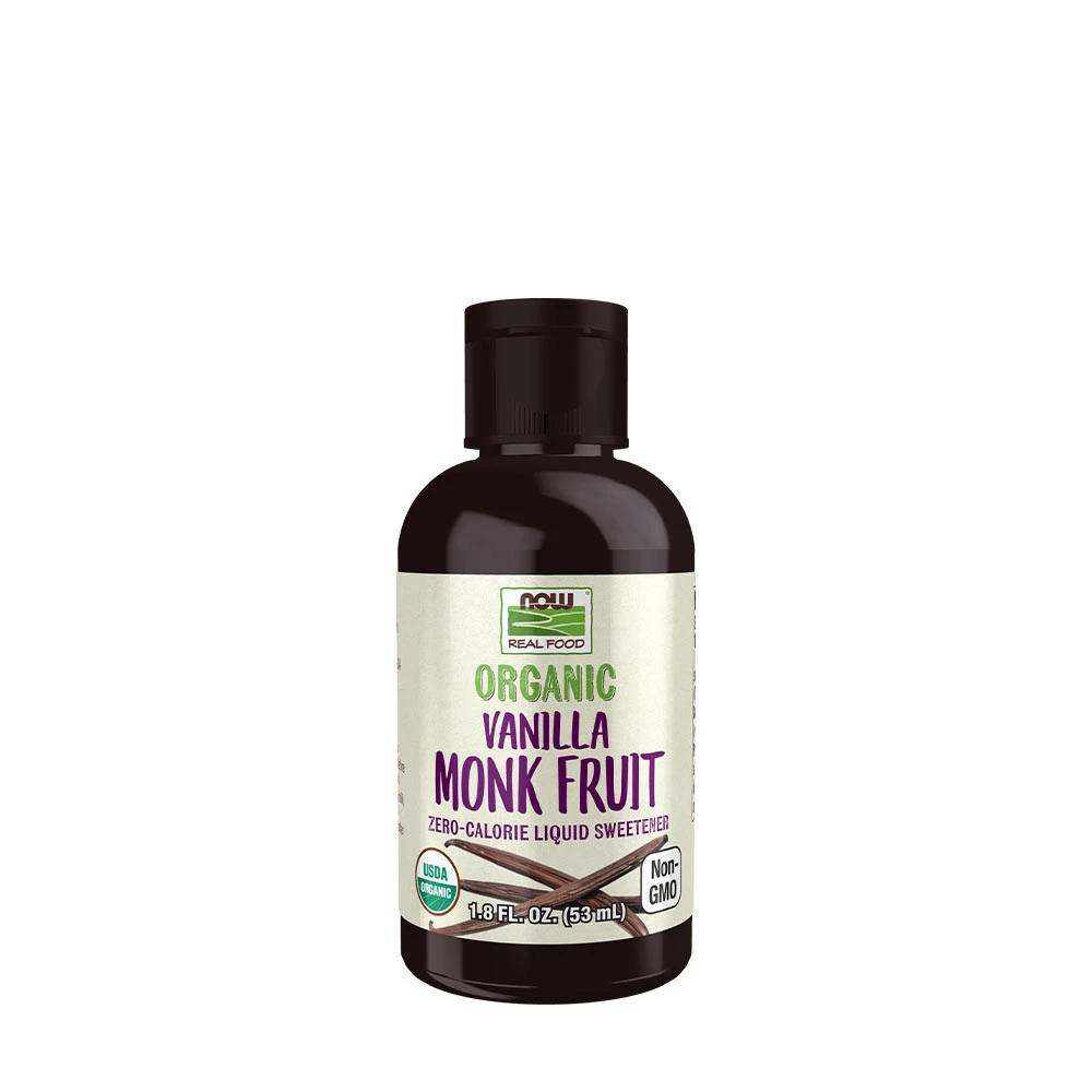 NOW Organic Liquid Monk Fruit (53 ml