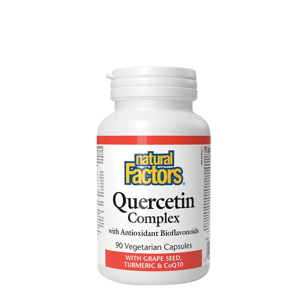 Natural Factors Quercetin Complex With Grape Seed