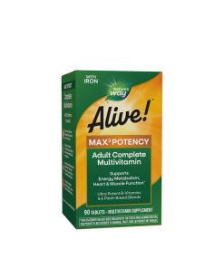 Natures Way Alive!® Max3 Potency Multivitamin (90 Tablets)