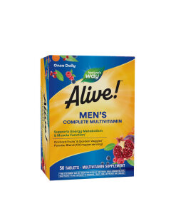 Natures Way Alive!® Men’s Complete Multivitamin (130 Tablets)