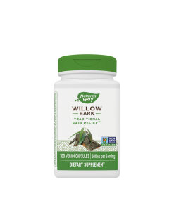 Natures Way Willow Bark (100 Veg Capsules)