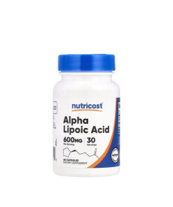Nutricost Alpha Lipoic Acid 600 mg (60 Capsules)