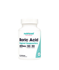 Nutricost Boric Acid Capsules (30 Capsules)