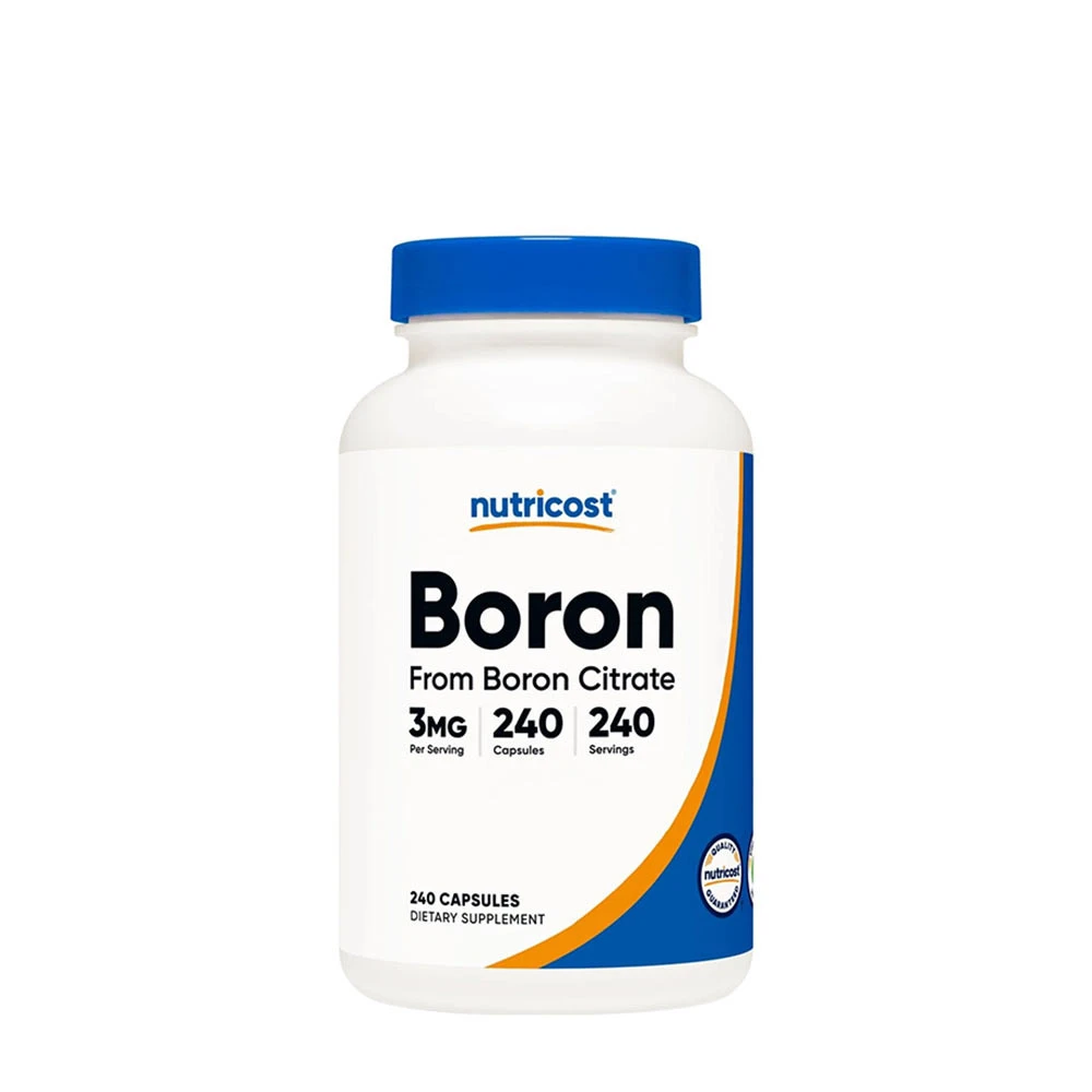 Nutricost Boron Capsules (240 Capsules)