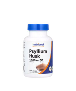 Nutricost Psyllium Husk 1500 mg (90 Capsules)