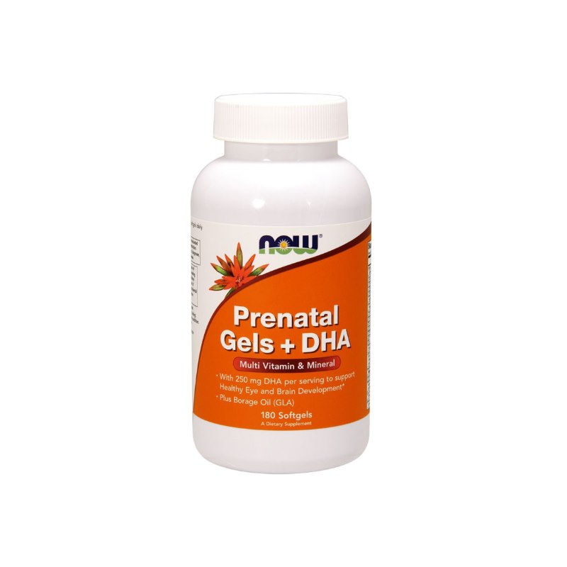 Prenatal Gels + DHA - 180 softgels