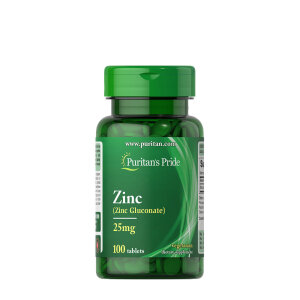 Puritan's Pride Zinc 25 mg (100 Tablets)