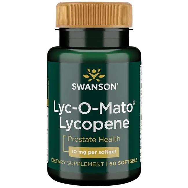 SWANSON Lyc-O-Mato Likopen 10mg 60sgels