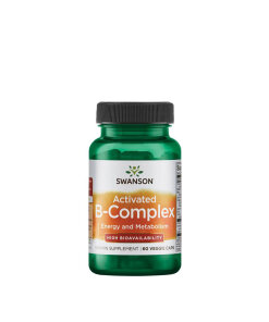 Swanson Activated B-Complex High Bioavailability (60 Veggie Capsules)