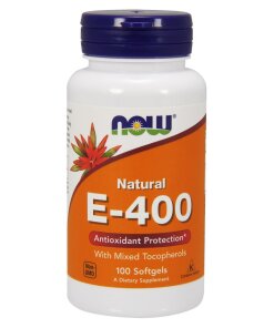 Vitamin E-400 - Natural (Mixed Tocopherols) - 100 softgels