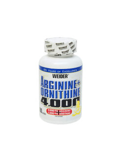 Weider Arginine + Ornithine 4000 (180 Capsules)